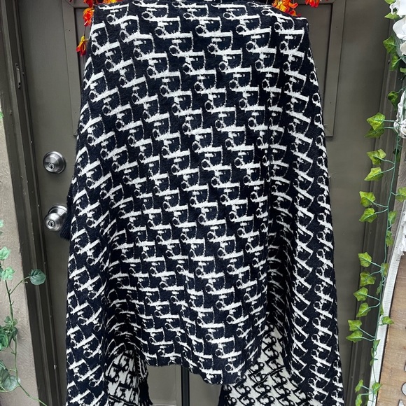 NWT CHRISTIAN DIOR Cape Long Coat Poncho ONE SIZE Women - Picture 7 of 13